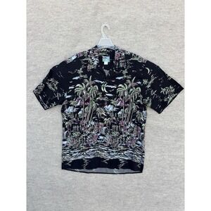 Vintage Reyn Spooner Hawaiian Shirt Men's XL Floral Flowers Aloha Hawaii
